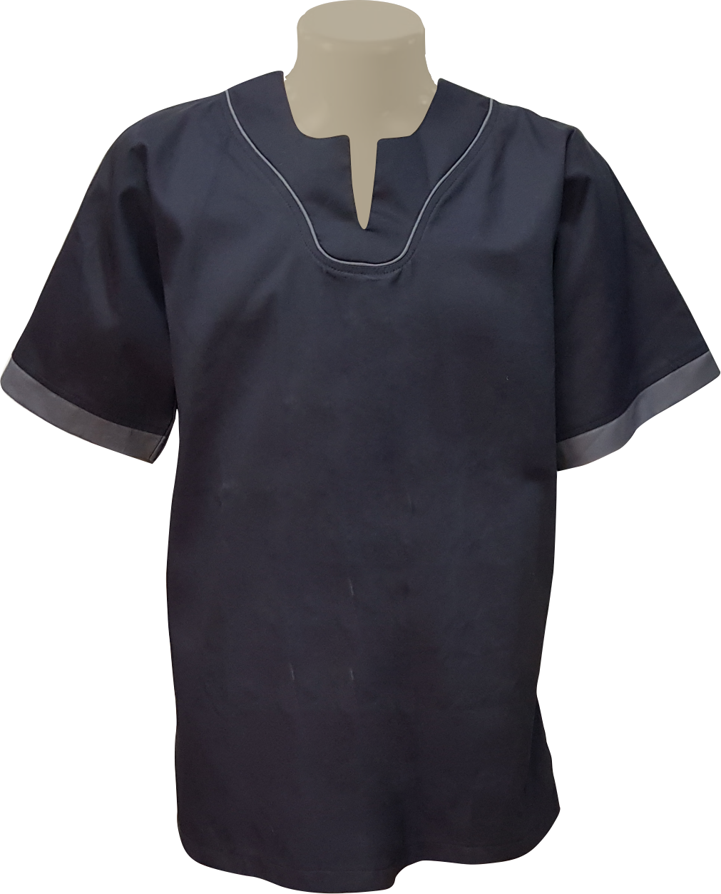 Unisex Service Staff Tunic: Contrast Piping