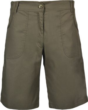 Ladies' Bush Shorts: Mid-Rise Longer Length Style