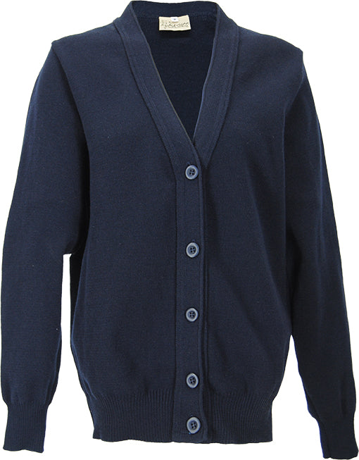 Ladies' Cardigan: V-Neck Stock Acrylic