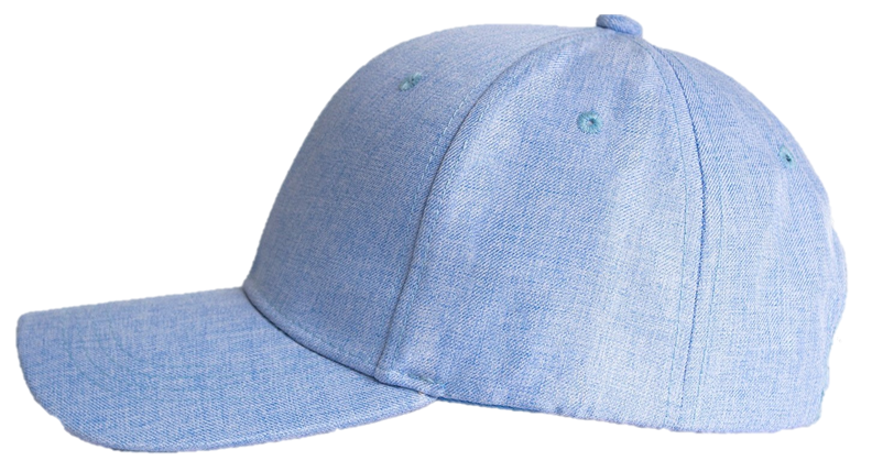 Unisex 6 Panel Cap: Structured Linen