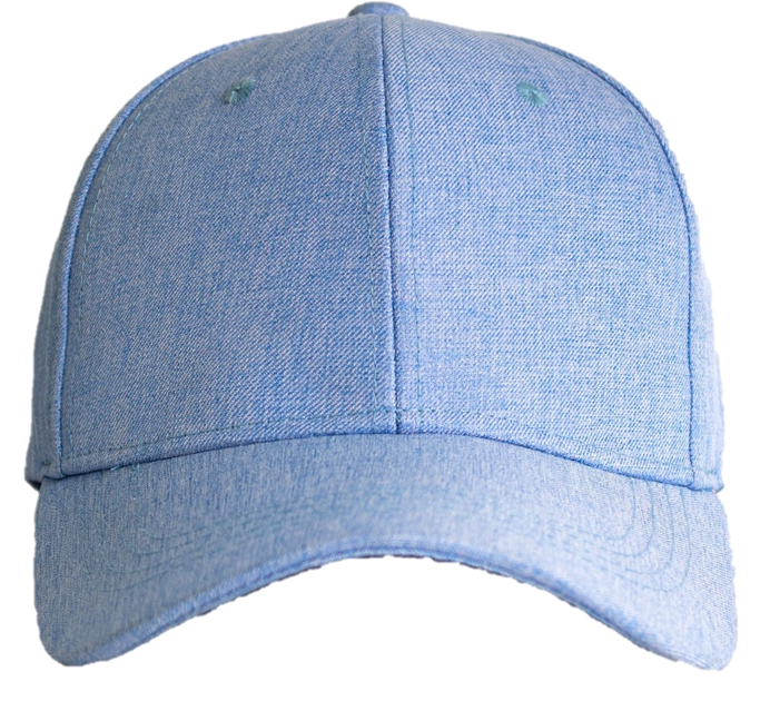 Unisex 6 Panel Cap: Structured Linen
