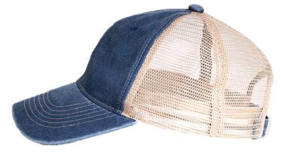 Unisex 6 Panel Cap: Unstructured Washed Cotton