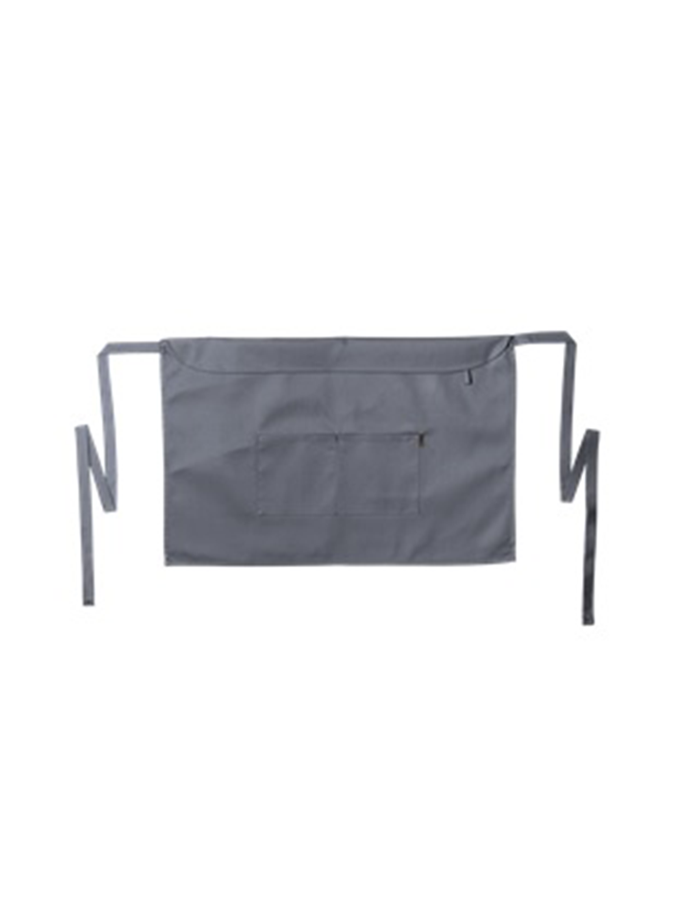 Unisex Bistro Apron: Grey