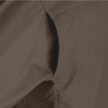 Men's Shirt: Long Sleeve Shoulder Vent