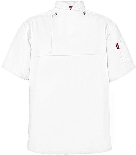 Unisex Chef Flap Shirt: Short Sleeve