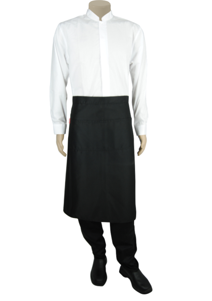 Unisex Half Apron: Rectangle Pocket 98x77cm