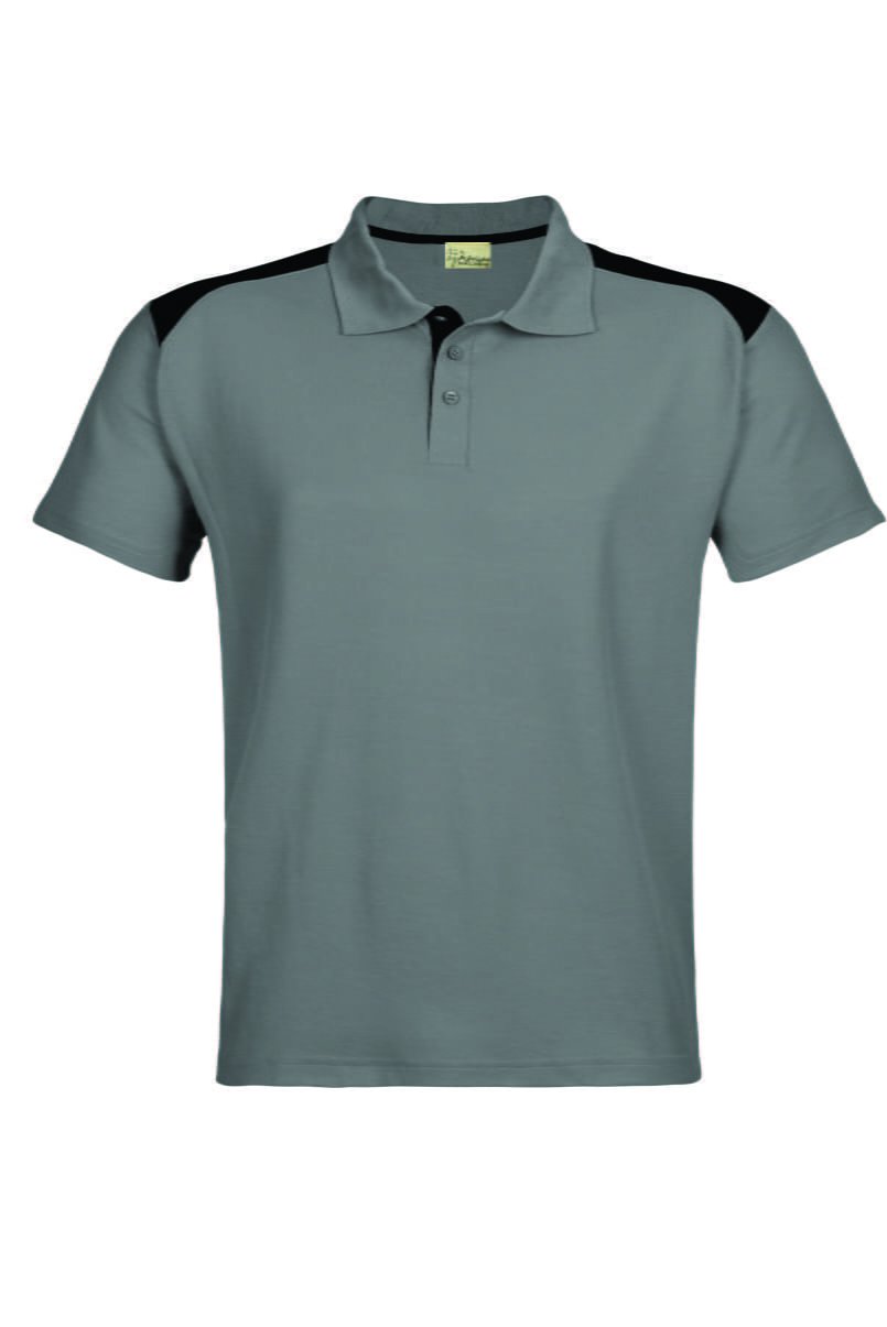 Men's Golfer: Contrast Shoulder Detail