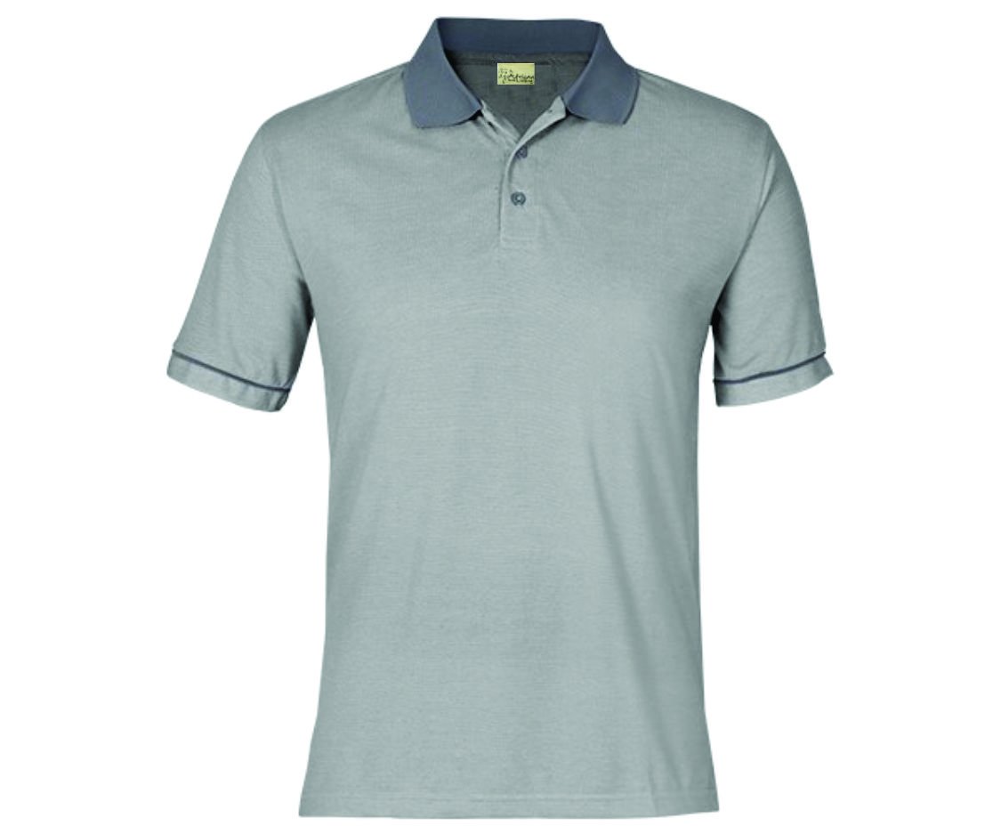 Mens Golf Shirt: Oxford Weave Short Sleeve