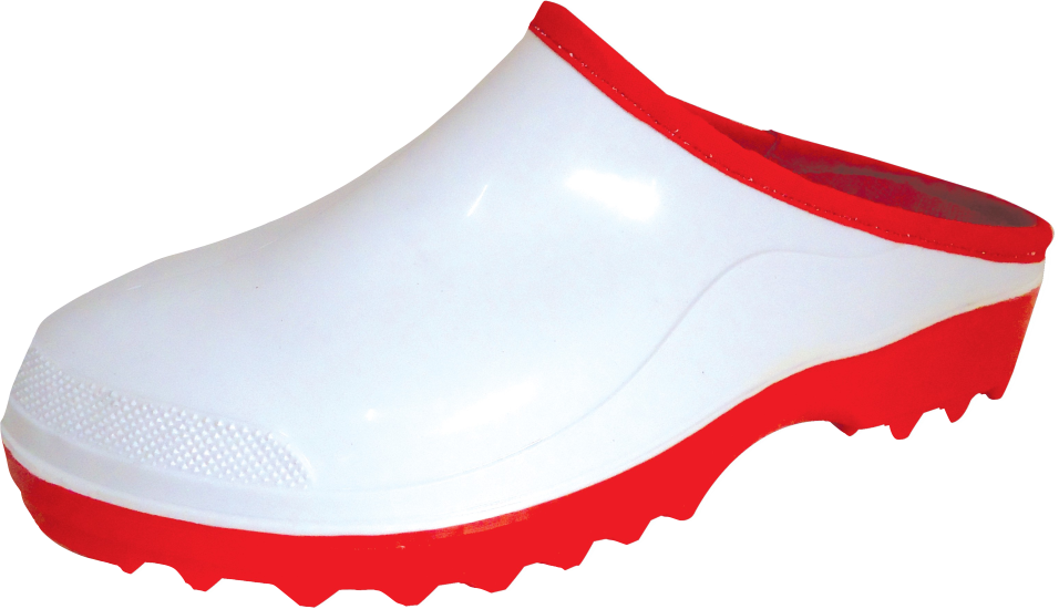 Ladies' Chef Clog PVC NSTC: White
