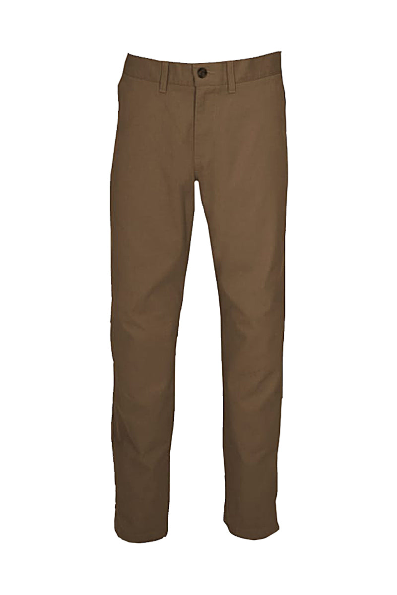 African Tusk Clothing Men's Made To Fade Chino Pants (Cotton): Oak