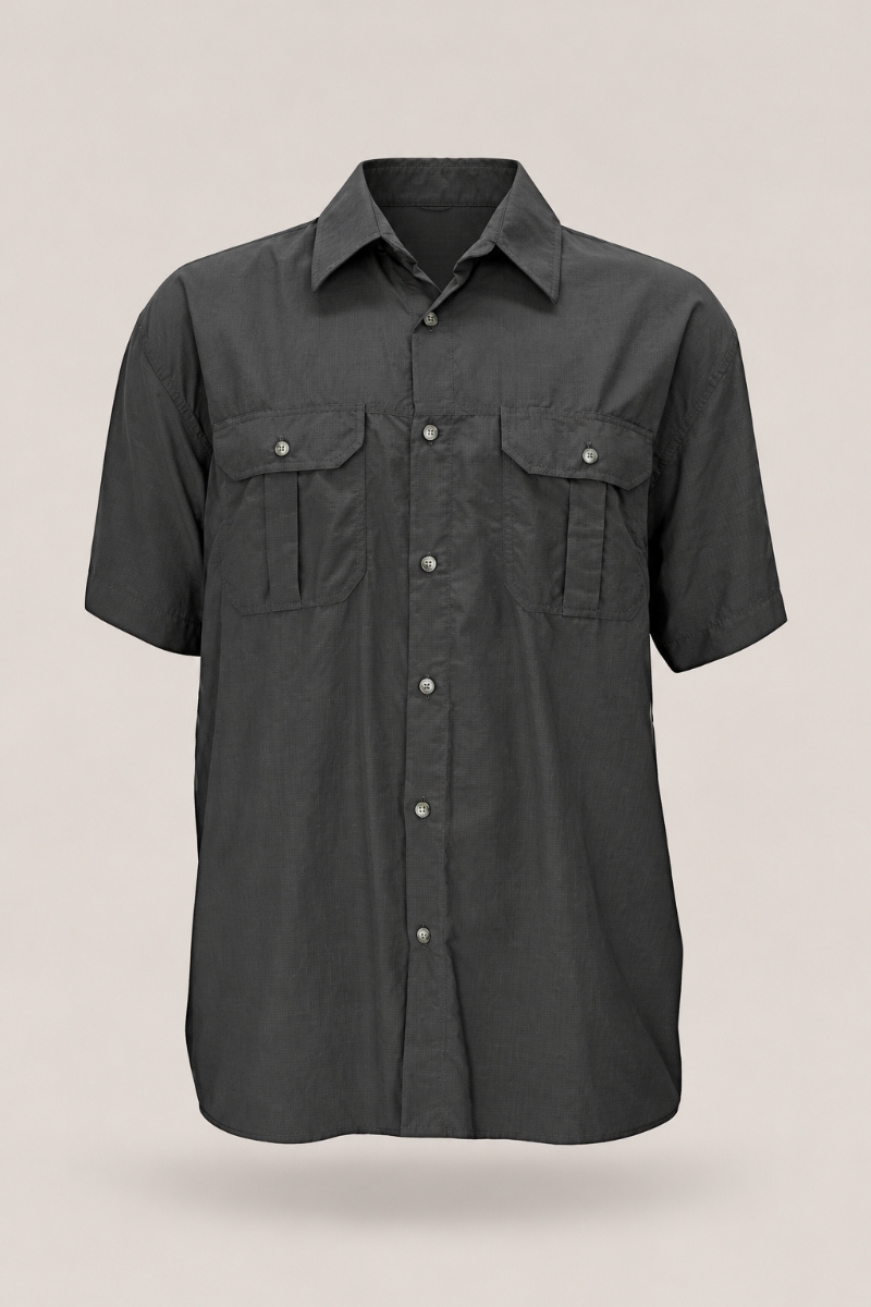 Mens Bush Shirt: Short-Sleeve (Tech)