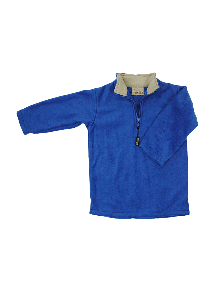 Kids' Polar Fleece Top ¼ Zip: Long-Sleeve