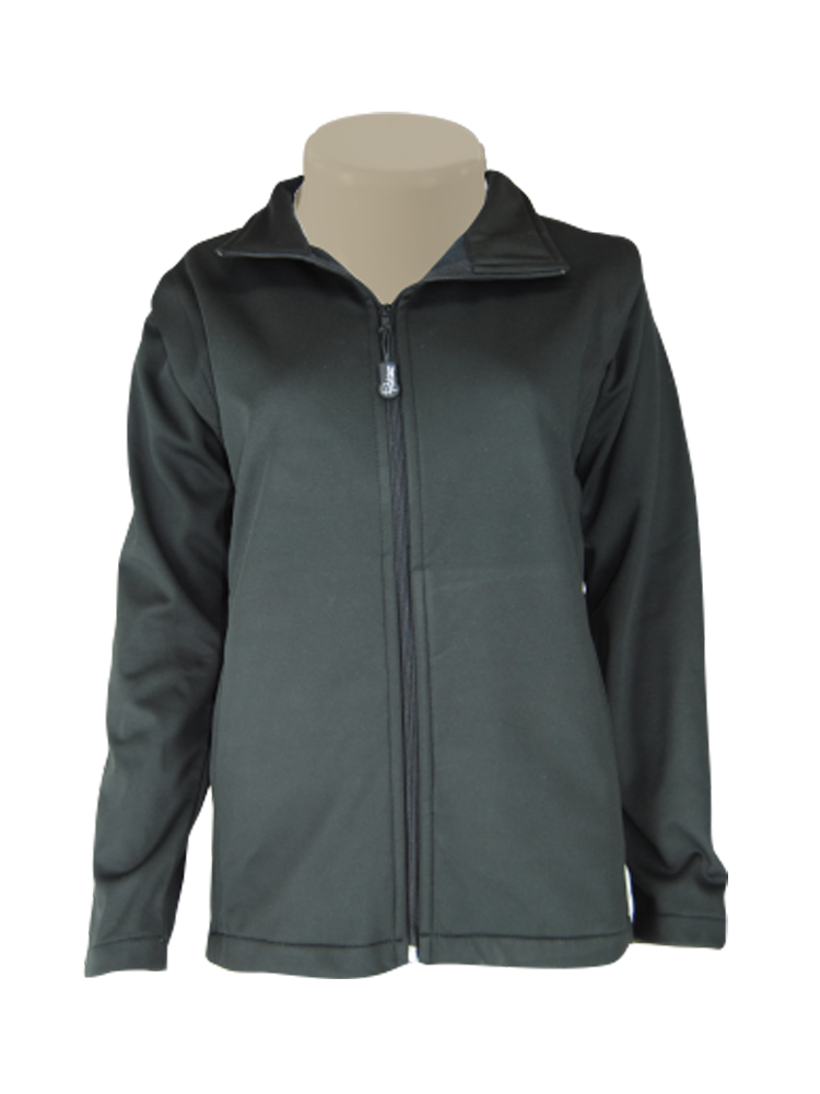 Ladies Soft Shell Shaped Fit Jacket: Long Sleeve (Zip-Off)
