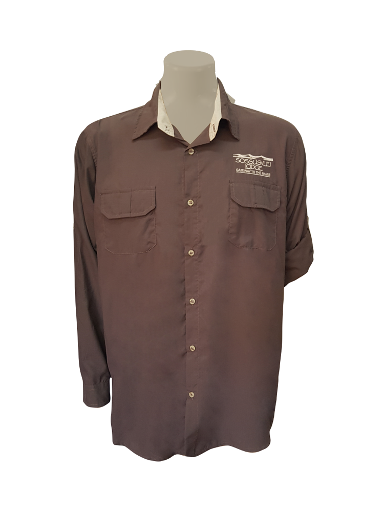 Men's Button Down Shirt: Long Sleeve
