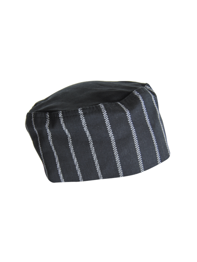 Unisex Chefs Beanie: Striped