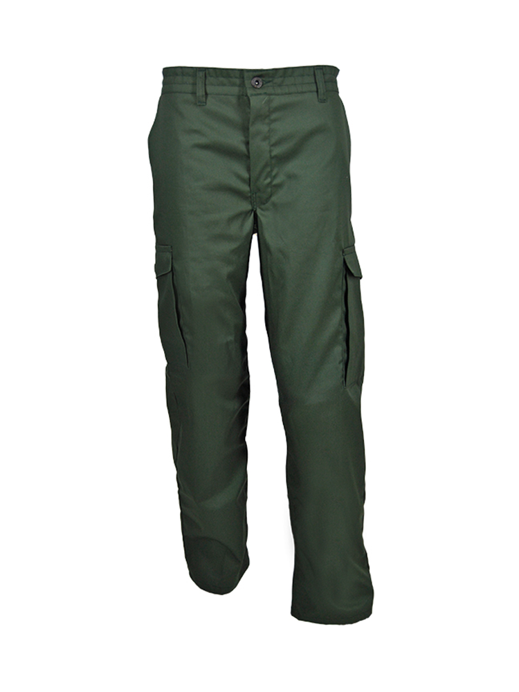 Unisex Core Cargo Pants: With Fly & Half-Elasticated