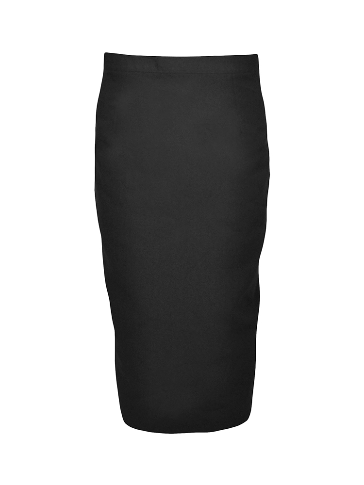 Ladies Unlined Core Skirt: Below Knee (77cm)