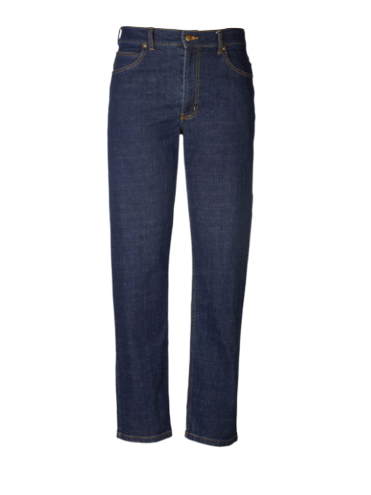 Men’s Stretch Denim Jeans: Straight Leg Fit