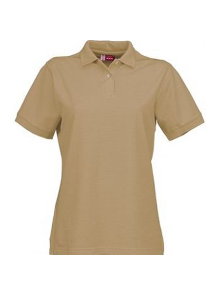 Ladies 100% Combed Cotton Lecoste Golfer: Short Sleeve