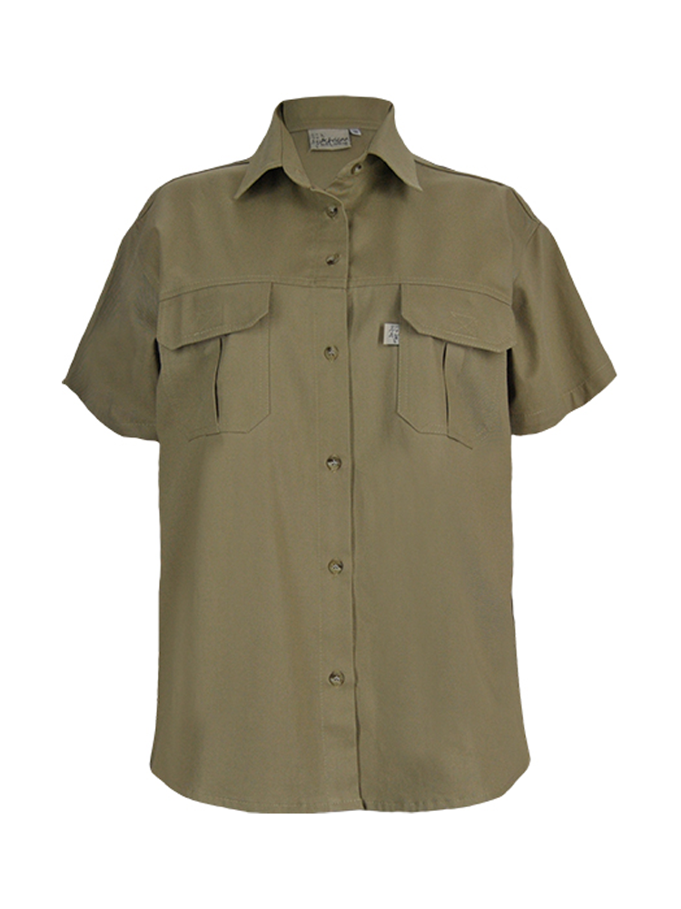 Ladies Bush Shirt: Short Sleeve