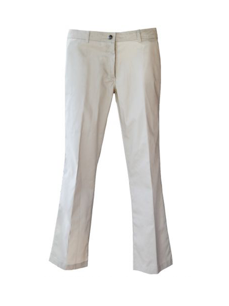 Ladies' Chino Pants: Flat Front