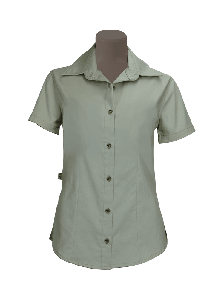 Ladies Classic Shaped Shirt: Short Sleeve