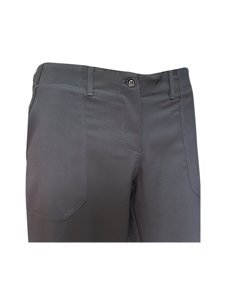 Ladies Low Rise UtilityPants: Half Elasticated