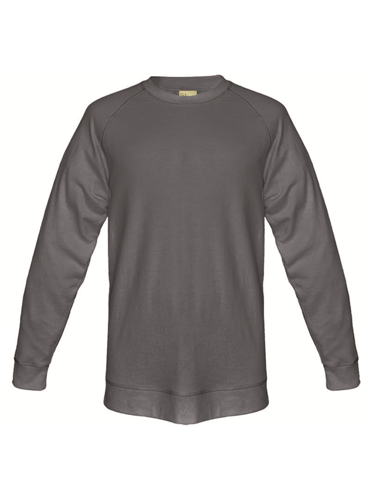 Men's Brushed Fleece Sweater: Long Sleeve