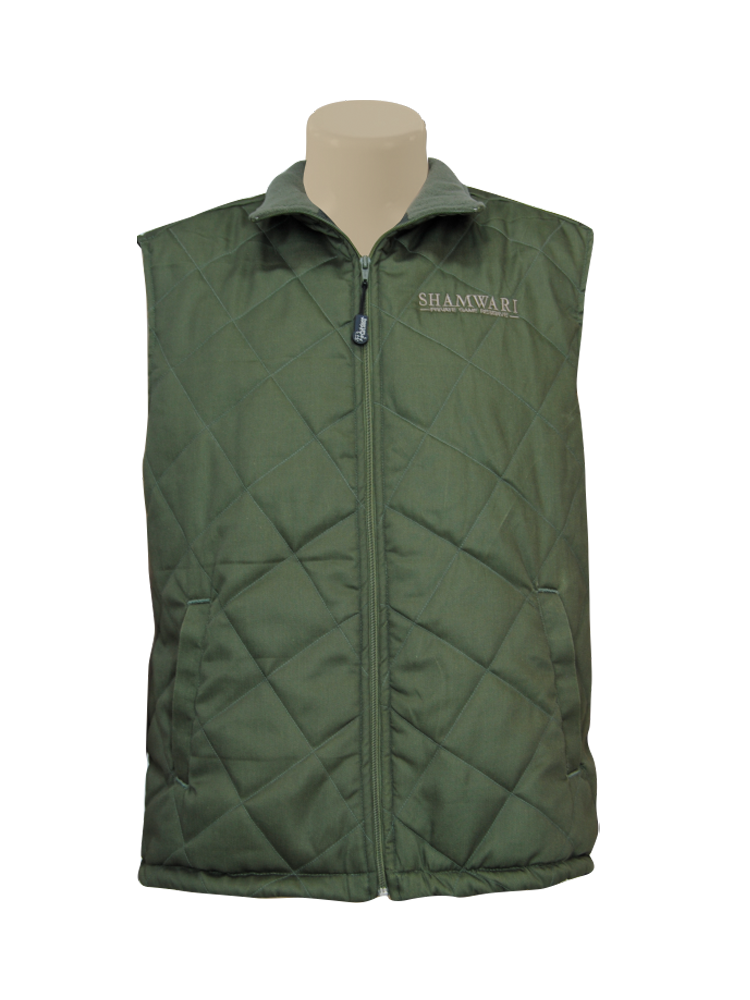 Men's Diamond Stitching Puffer Jacket: Sleeveless