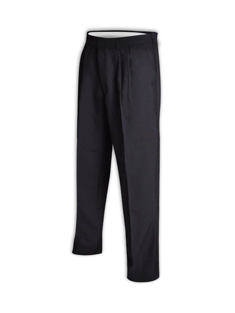 Men's Pleated Trouser: Service Polyester