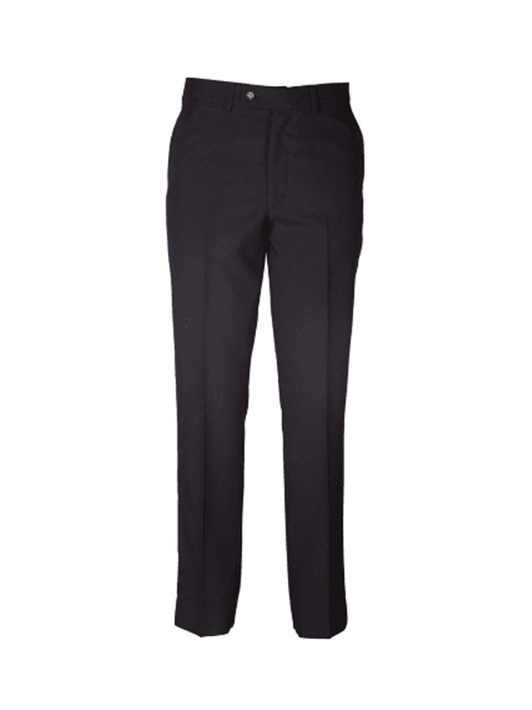 Men’s Slim Fit Formal Trousers: Flat Front