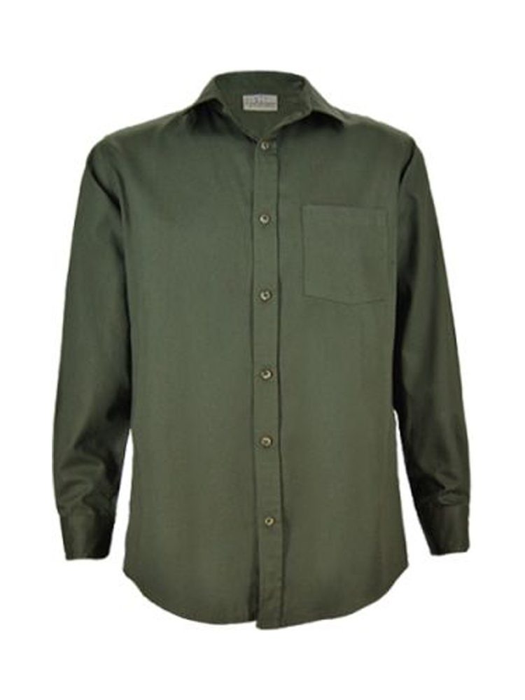 Men's Classic Shirt: Long Sleeve (Cotton Twill)