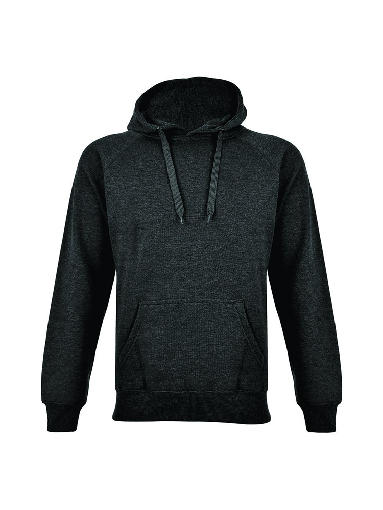 Mens Heavyweight Hooded Sweater: Kangaroo Pocket