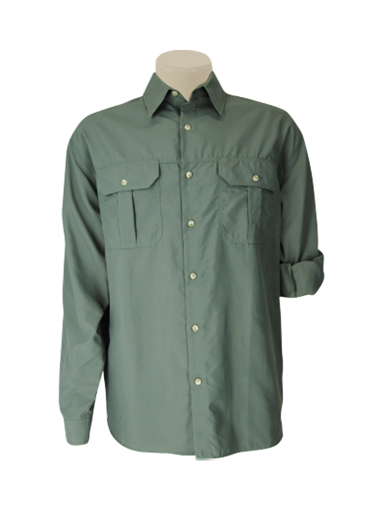 Men's Bush Shirt : Long Sleeve (Tech)