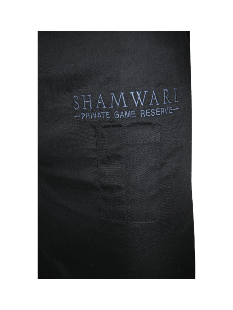 Unisex Bistro Half Apron: With Side Pen Pocket
