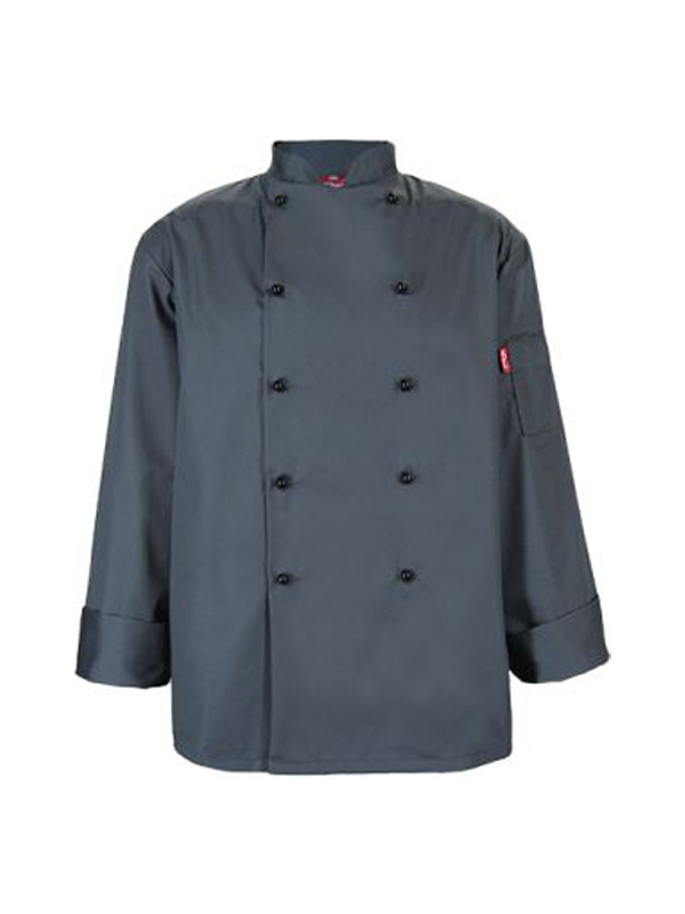 Unisex Chef Jacket: Double Breasted Long Sleeve Essential