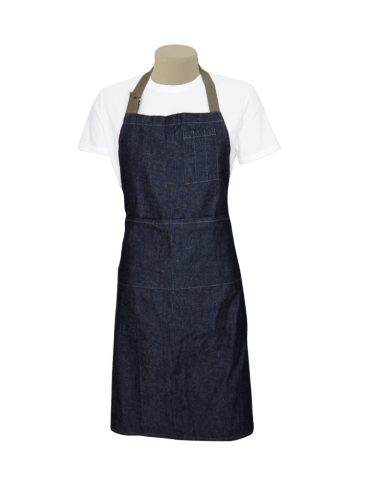 Unisex Executive Bib Apron: With Front & Pen Pocket
