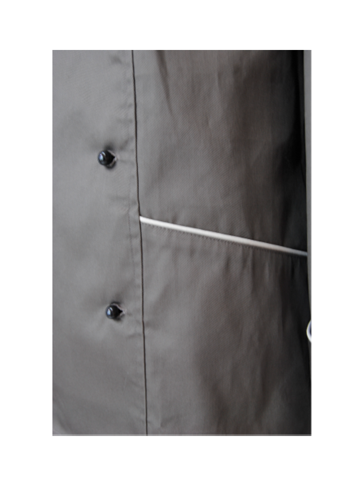Unisex Executive Double Breasted Chef Jacket: Long Sleeve