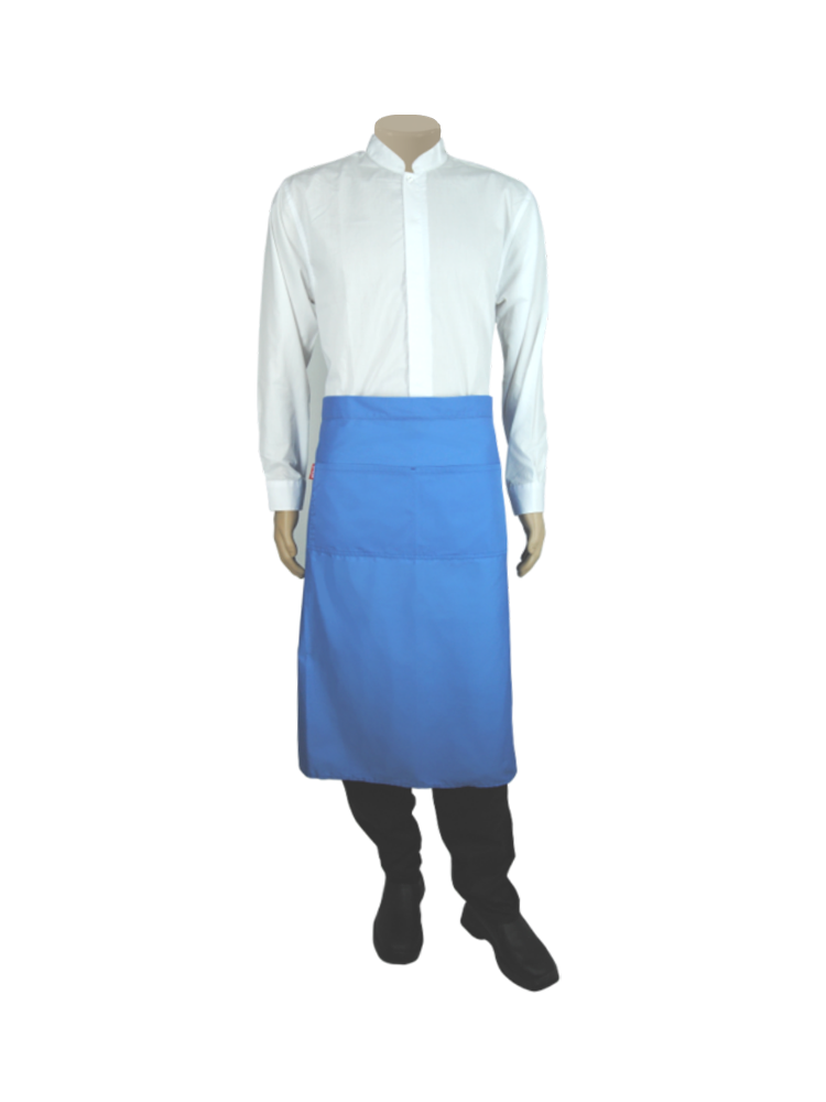 Unisex Half Apron: Rectangle Pocket (98x77cm)