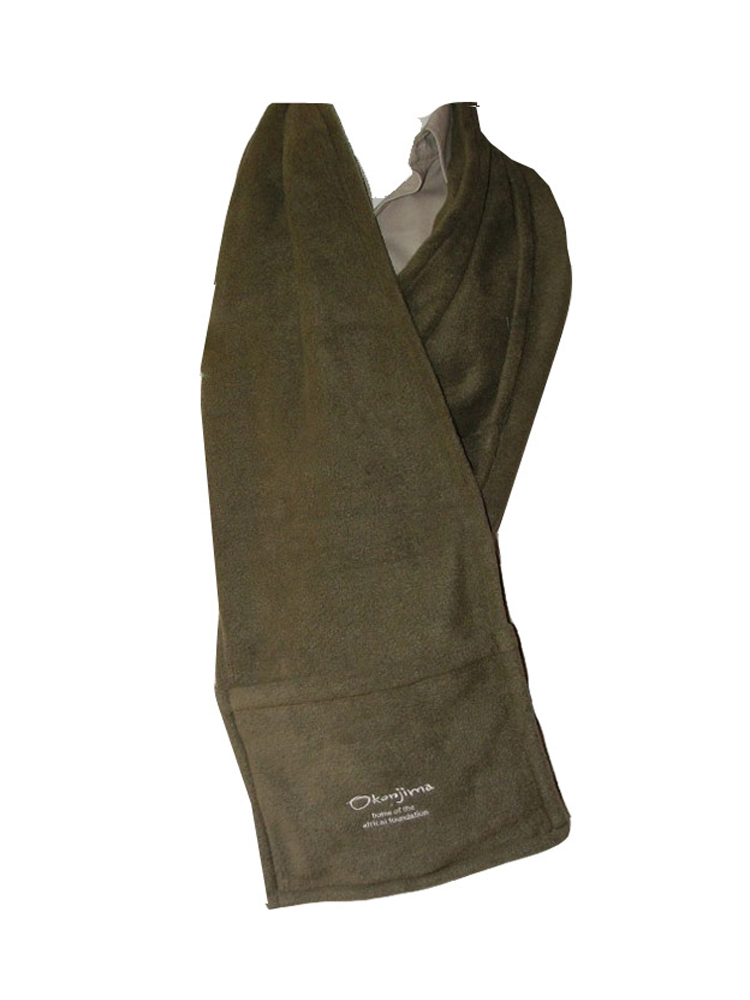 Unisex  Scarf With Hand warmers: Polar Fleece