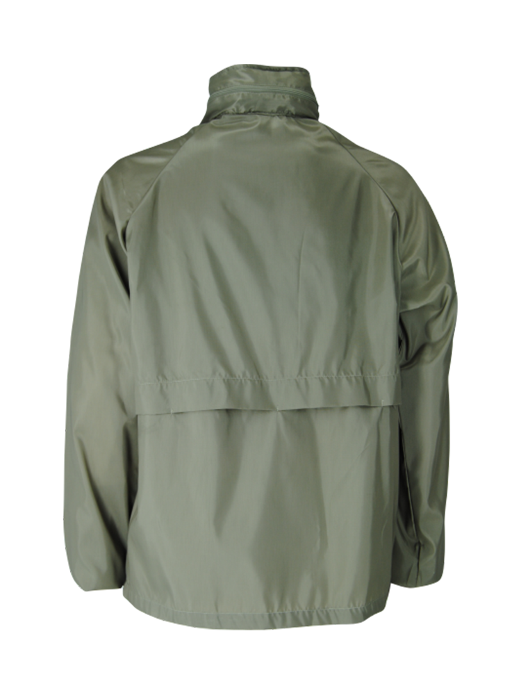 Unisex Windbreaker Hooded: Long-Sleeve
