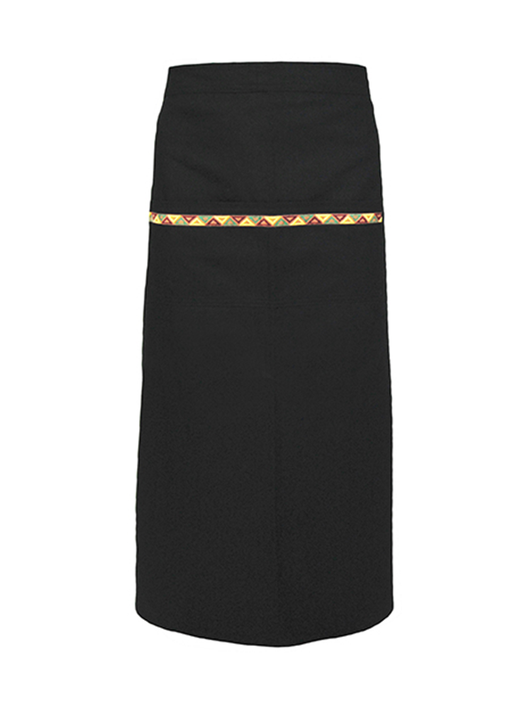 Unisex Wrap Apron: With Mitred Corners