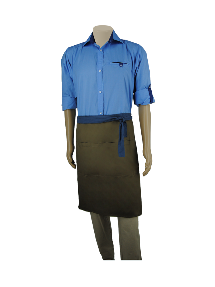 Unisex Half Apron : Knee Length