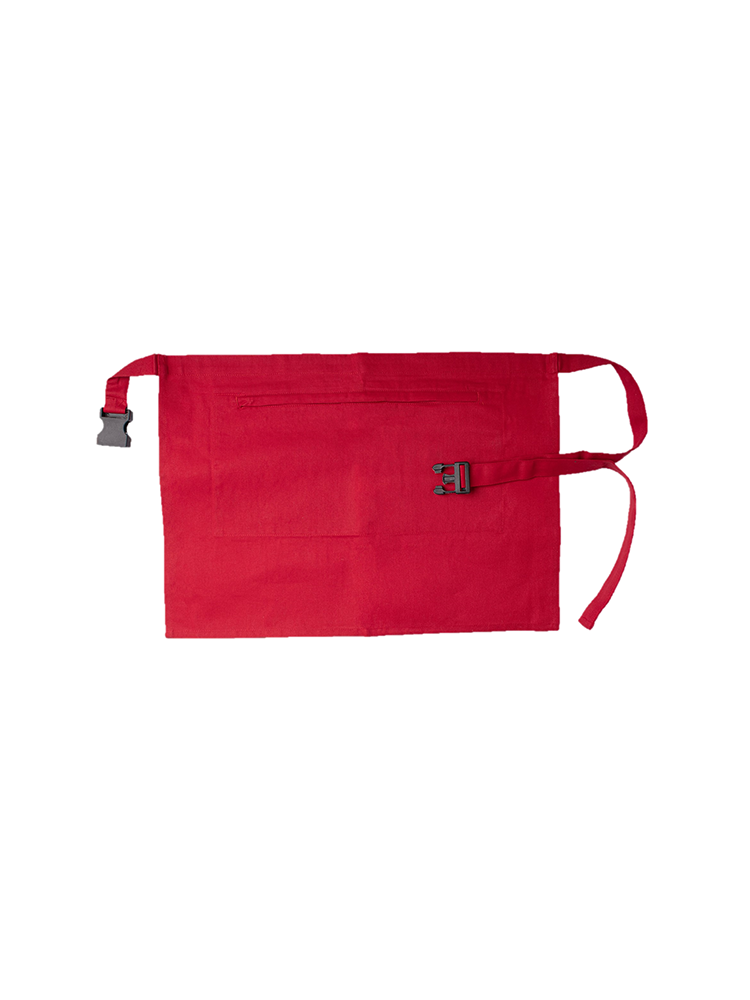 Unisex Waiters' Barista Apron with Zip: Short