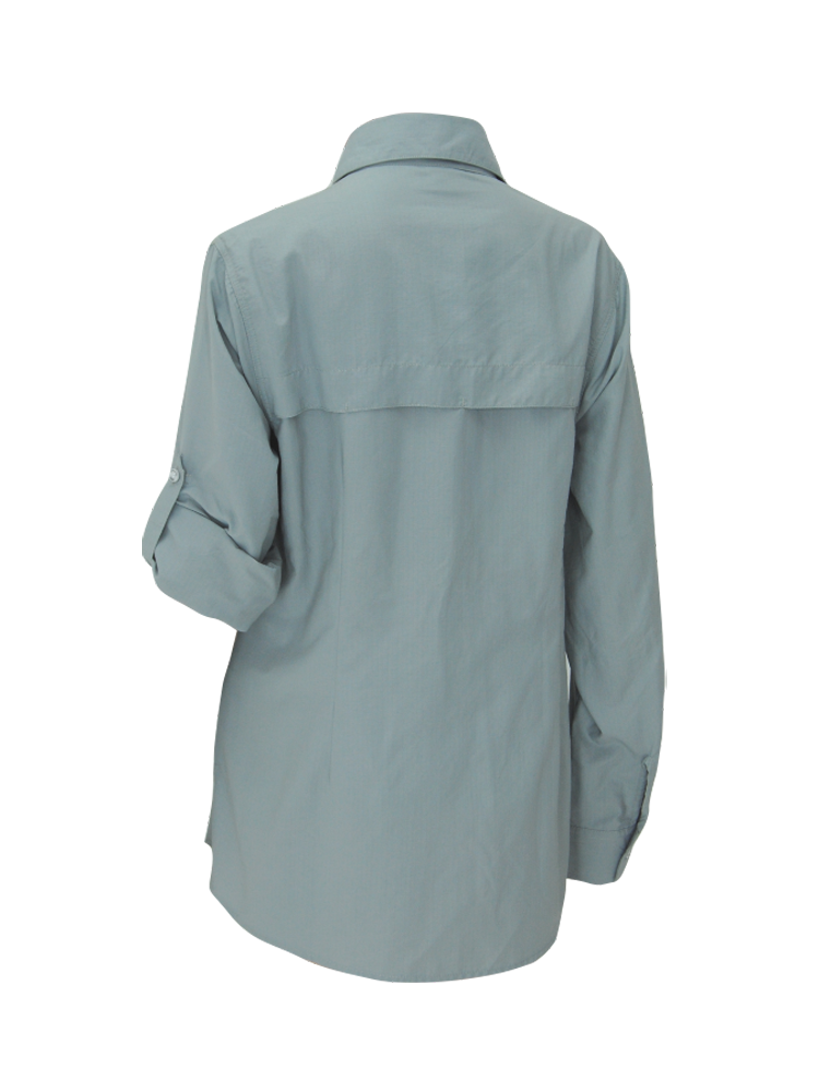 Ladies Classic Shaped Back Vent Shirt: Long Sleeve