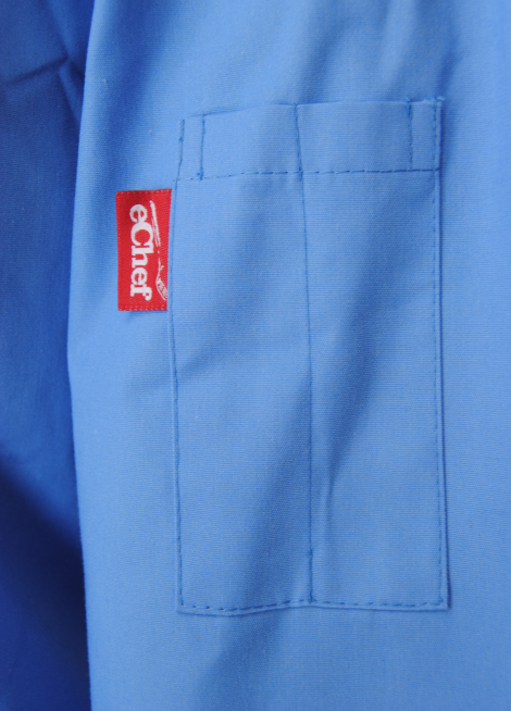 Ladies' Executive Chef Jacket: Collar, Cuff & Front Piping Shaped Design