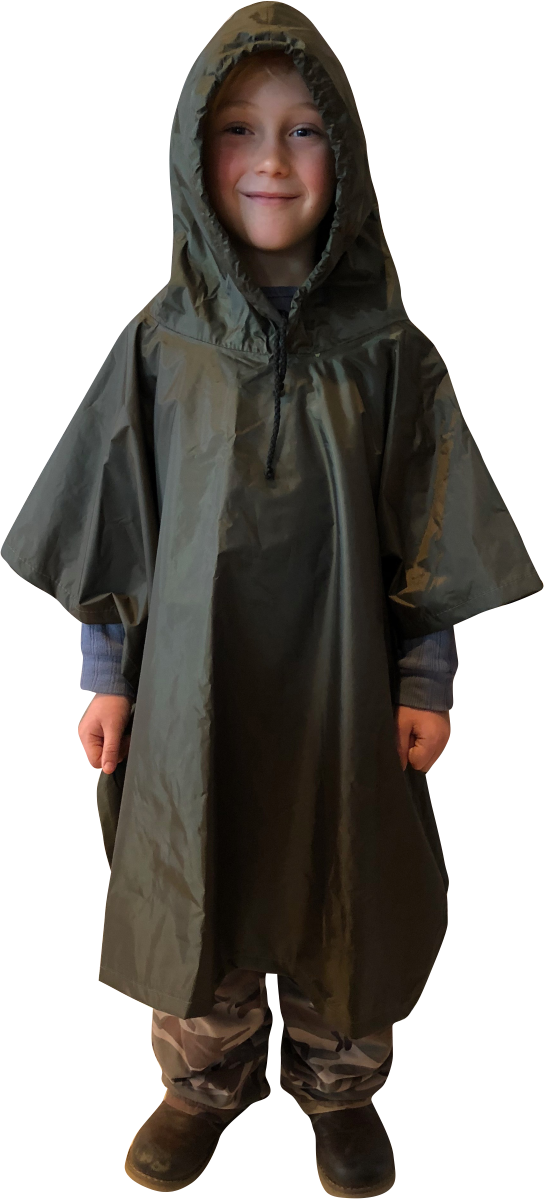 Kids Poncho: Unlined