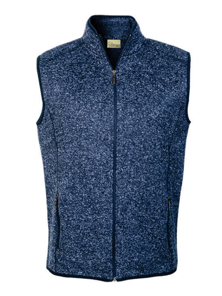 Men's Melange Body Warmer: 100% Polyester