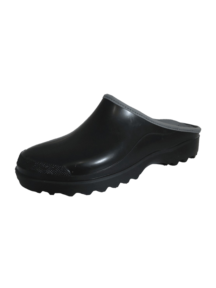 Men's Chef Clog PVC Non-Slip: Black