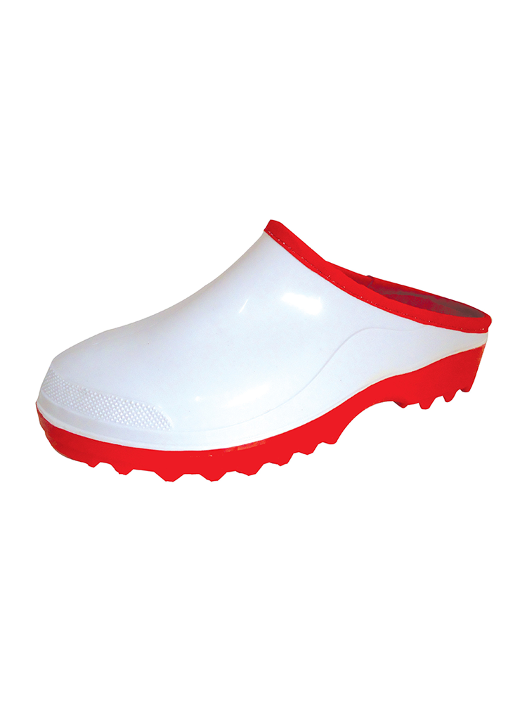 Men's Chef Clog PVC Non-Slip: White